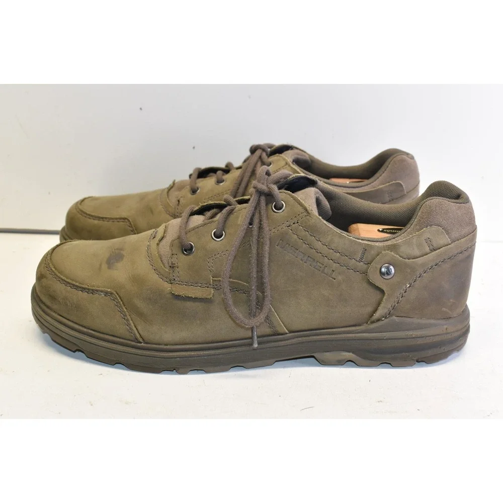 Merrell Brevard Oxford Hiking Shoes Brindle Mens 13 Outdoors Trail Athletic Gorp